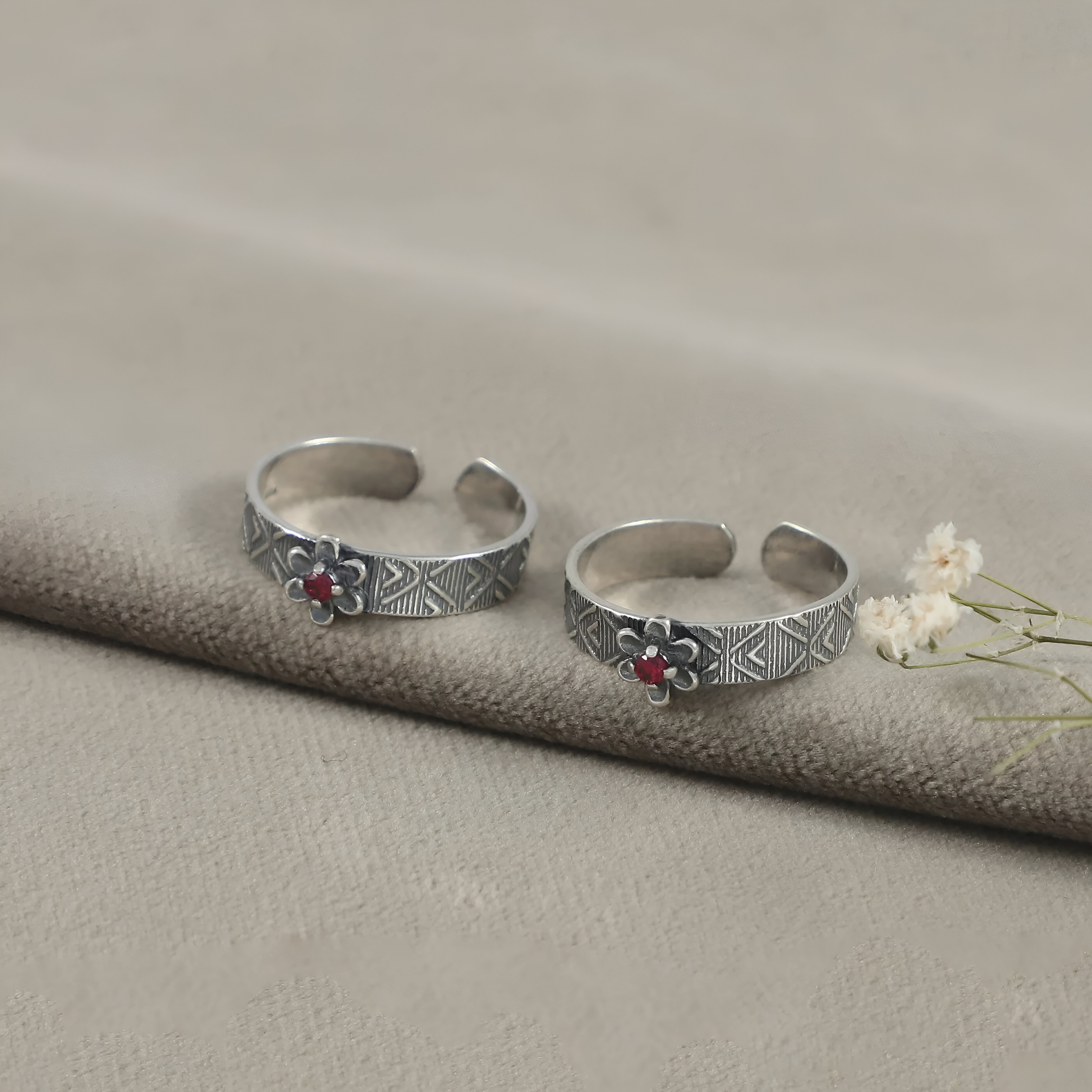 Silver Toe Rings